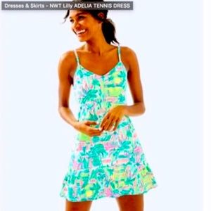 Lilly Pulitzer Luxletic dress, UPF 50+ Meryl Nylon Adeli, NWT Size XSmall
